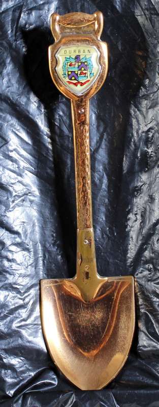Souvenir Spoon - Copper - Durban - Spade