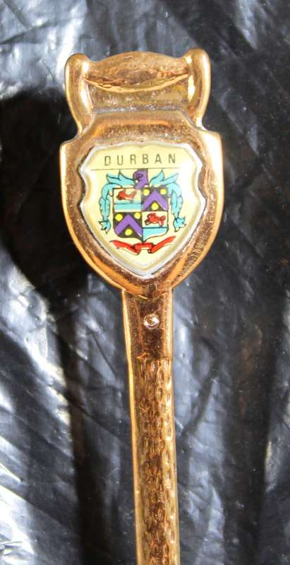 Souvenir Spoon - Copper - Durban - Spade