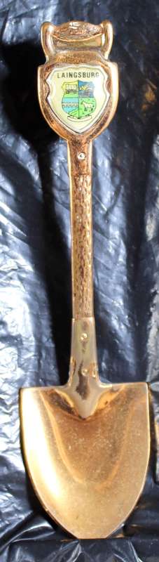 Souvenir Spoon - Copper - Lainsburg - Spade