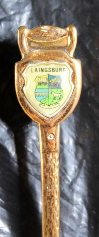 Souvenir Spoon - Copper - Lainsburg - Spade