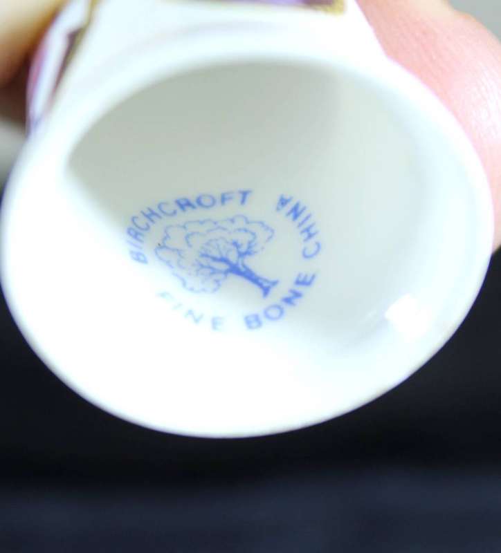 Collectible Thimble - Prince Andrew & Sarah Ferguson - Birchcroft
