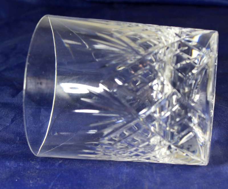 Pair of Crystal Whisky Tumblers