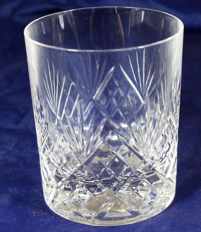 Pair of Crystal Whisky Tumblers