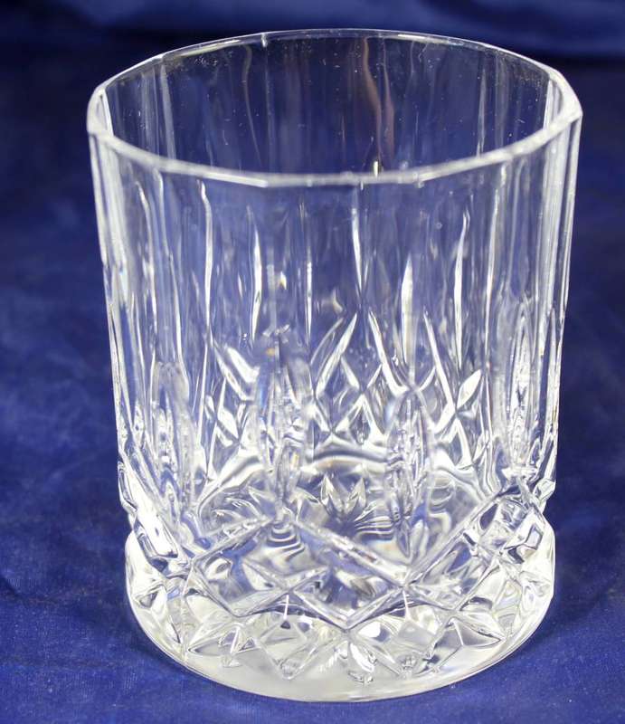 Pair of Crystal Whisky Tumblers