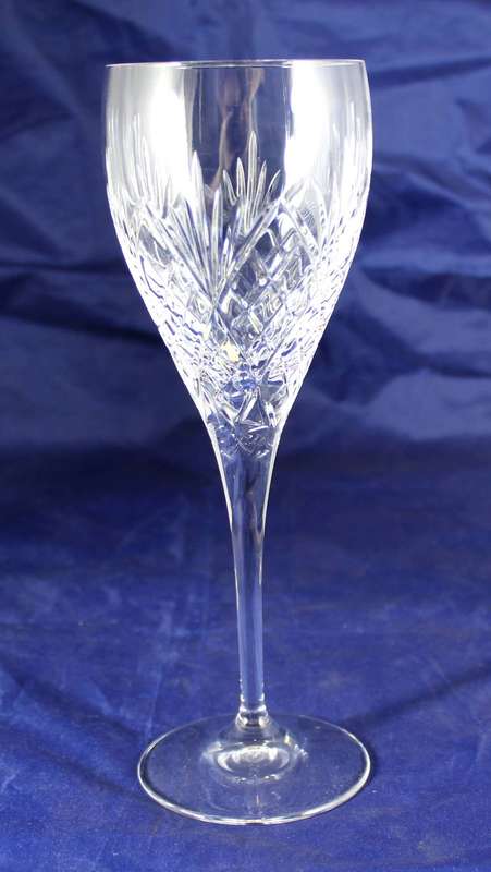 Set of 5 of Crystal Red Wine Glasses