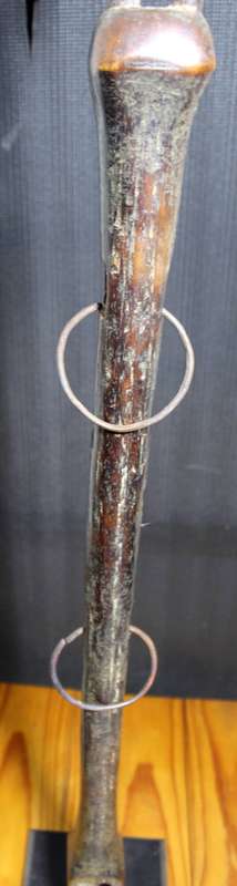 Tall East African wooden carved figure