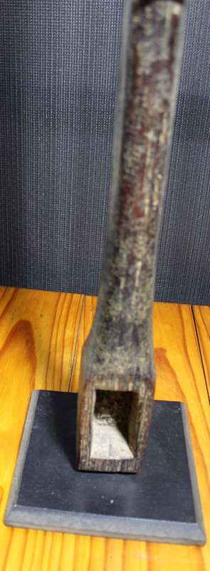 Tall East African wooden carved figure