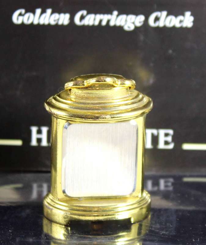 Hachette clock with booklet - #33 Golden Carriage Clock