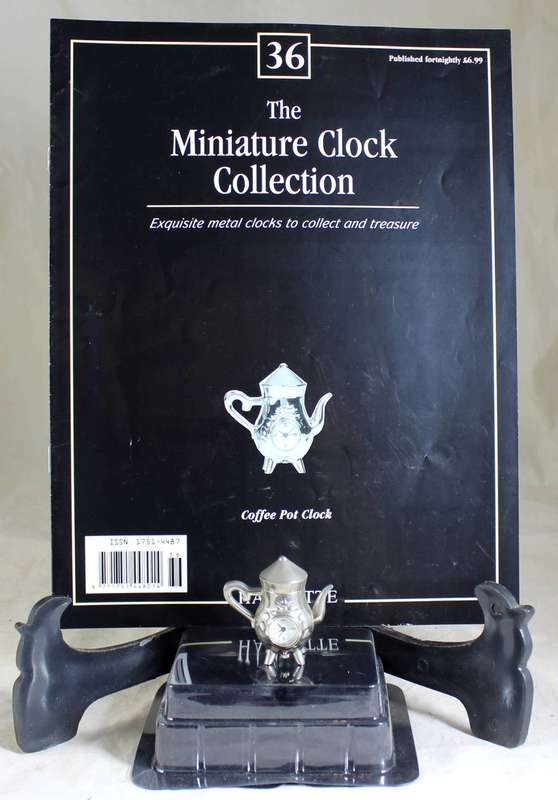 Hachette clock with booklet - #36 Coffee Pot