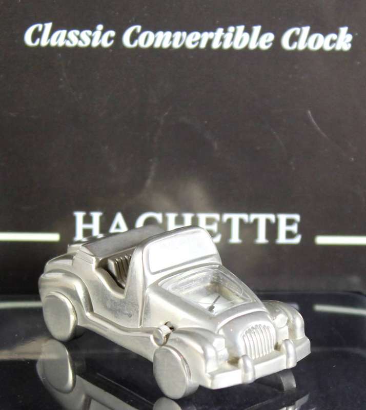 Hachette clock with booklet - classic convertible