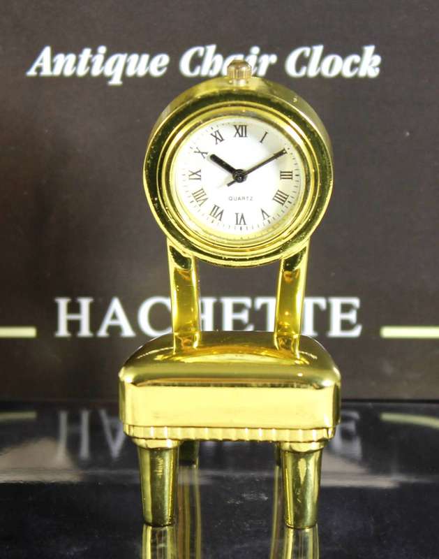 Hachette clock with booklet - #42 Antique Chair