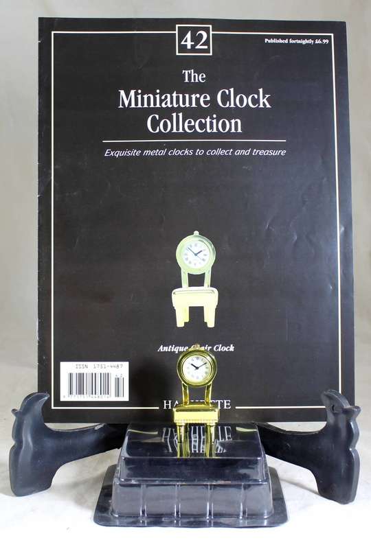 Hachette clock with booklet - #42 Antique Chair