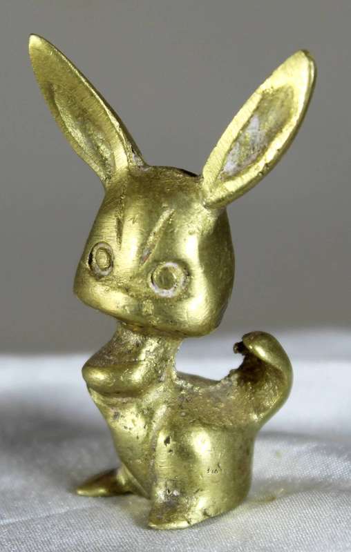 Miniature - Brass Bunny - Act Fast!!! -BID NOW!!!