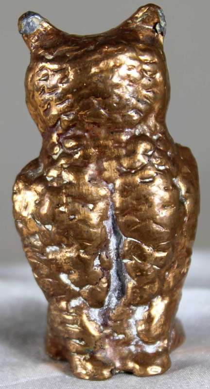 Miniature copper owl
