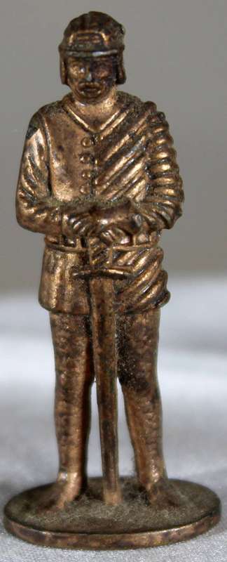 Miniature metal soldier