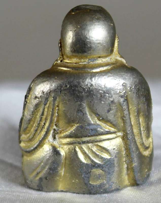 Miniature metal Buddah