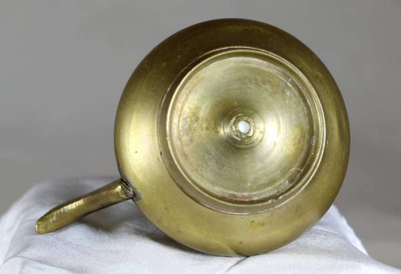 Small brass kettle