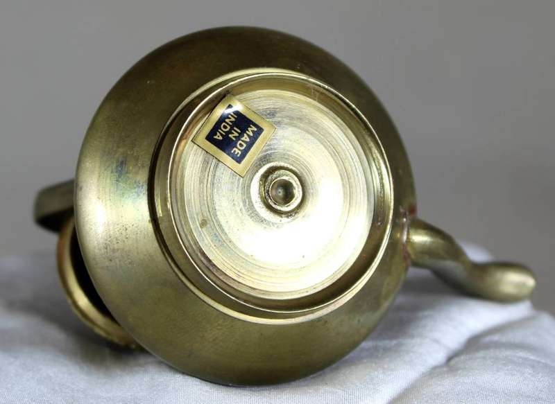 Small brass kettle