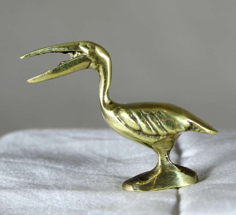 Brass pelican