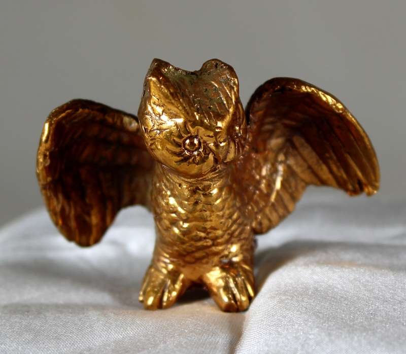 Copper over lead owl