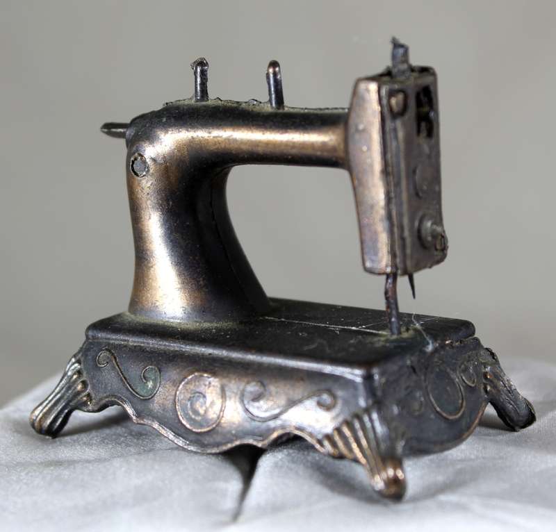 Brass sewing machine sharpener