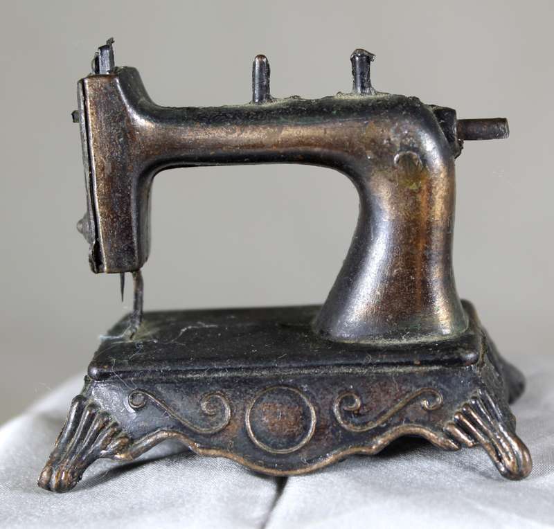 Brass sewing machine sharpener