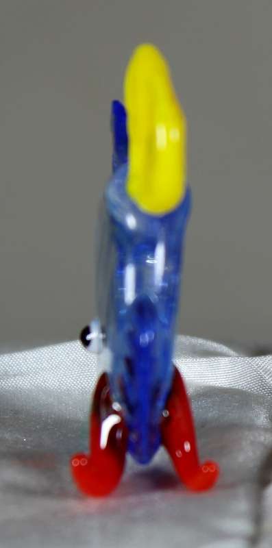 Light blue glass fish