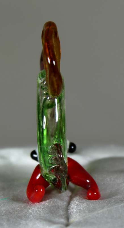Green glass fish