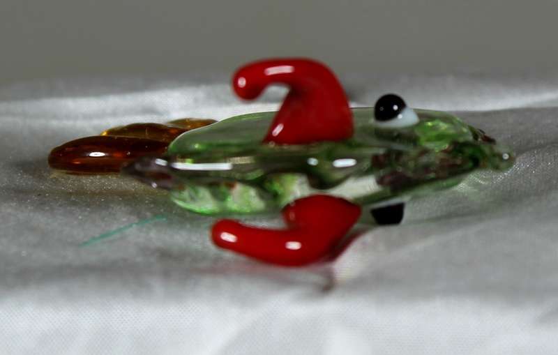 Green glass fish
