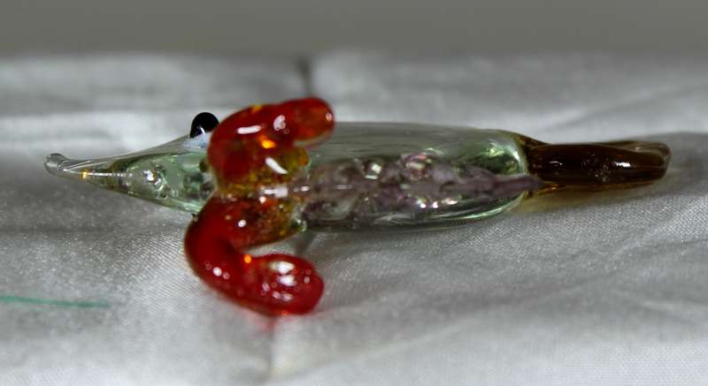 Light green glass fish