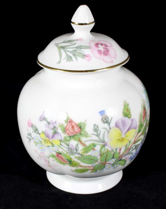 Aynsley Ginger Jar - Wild Tudor - Act Fast!! Bid Now!!