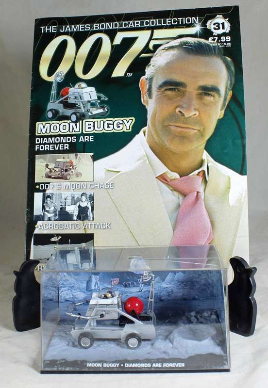JAMES BOND 007  UNIVERSAL HOBBIES- Moon Buggy ( Diamonds Are Forever #31 )