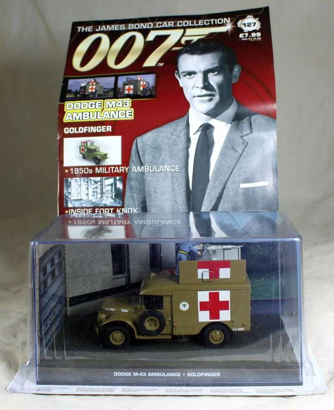 JAMES BOND 007 -IXO- Dodge M43 Ambulance (Goldfinger #127)