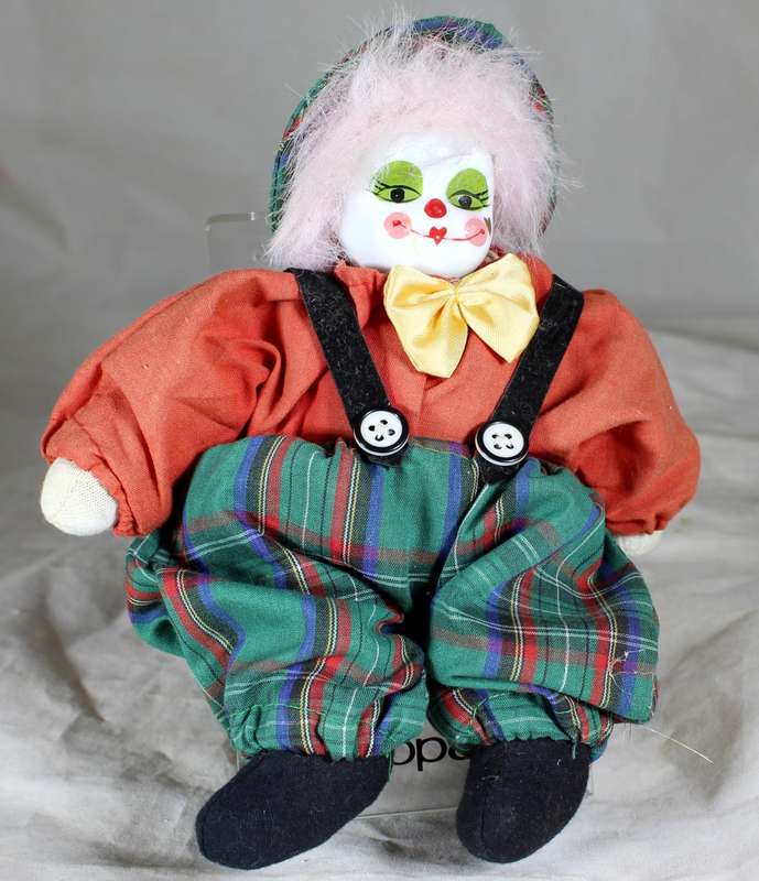 Porcelain Clown Doll