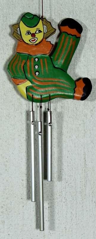 Clown wind chime