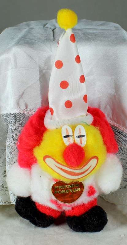 Friends forever puffy clown