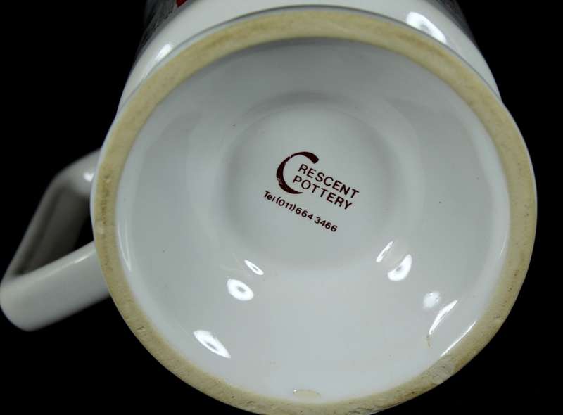 Crescent ware mug - People vs Apartheid