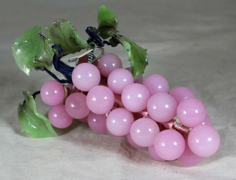 Pink Grapes - Semi Precious Stone - Bid Now!!!