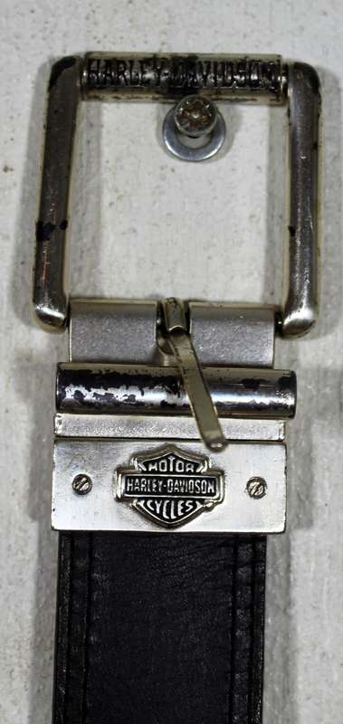Harley Davidson reversible black & brown belt