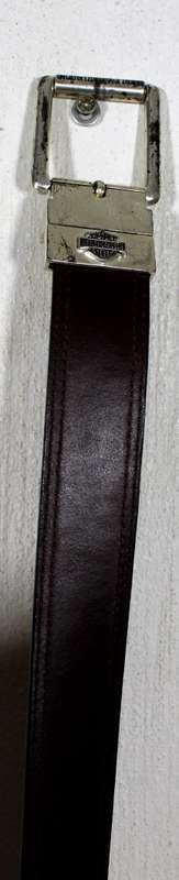 Harley Davidson reversible black & brown belt
