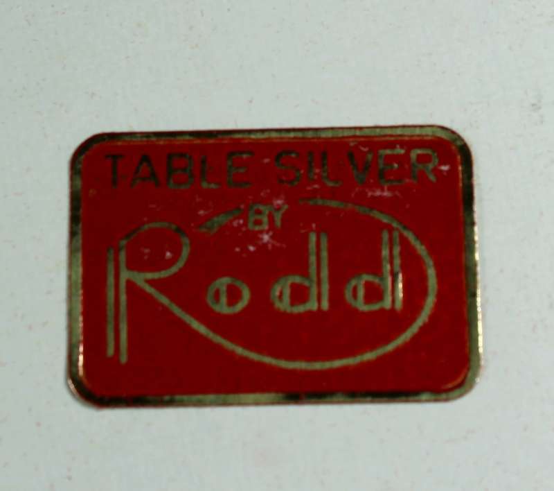 Rodd EPNS silver table set