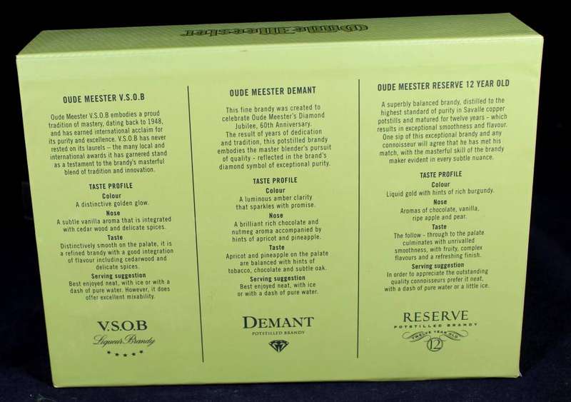 Oudemeester Set of 3 x 50ml bottles (V.SOB, Demant, Reserve)