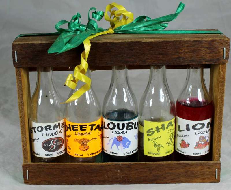 Rugby liquor set - 50ml bottles