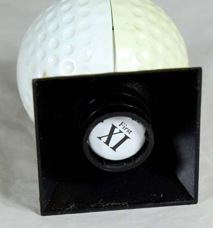 Old St Andrews scotch whisky golf ball miniature on stand - 50ml bottle