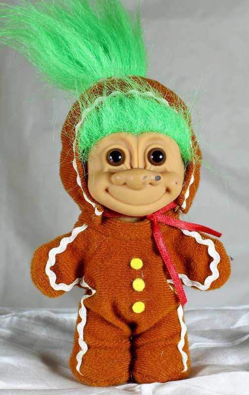 Russ Troll - gingerbread man