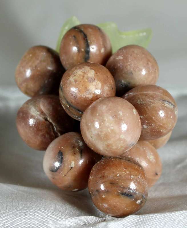 Semi precious stone grapes