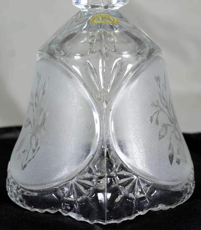 Frosted glass bell