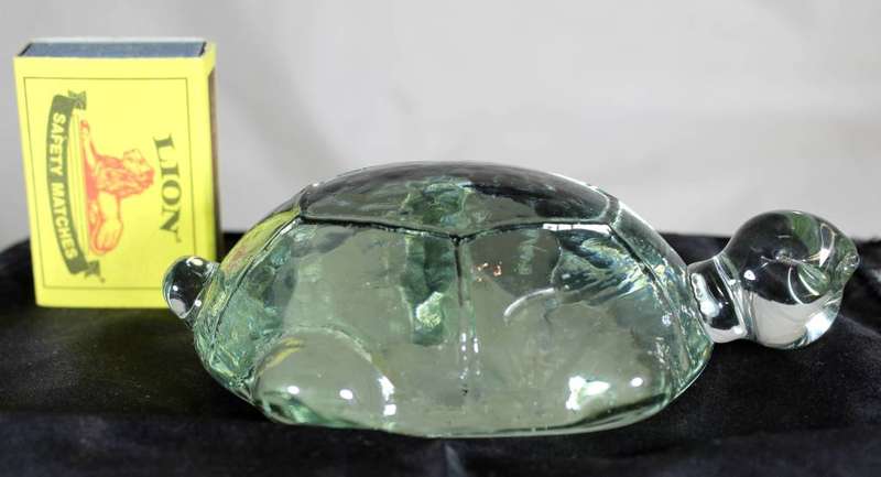 Paperweight glass tortoise