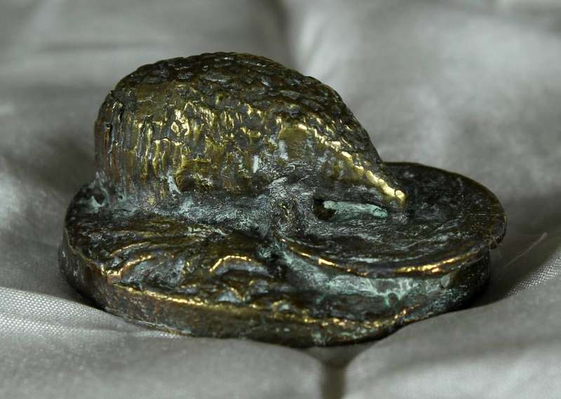 Brass hedgehog