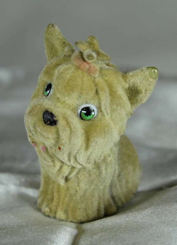Puppy in my pocket families - Yorkshire terrier with ponytail